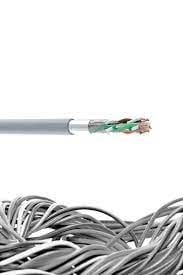 كابلات بيانات الشبكة Cat5 Cat6 ذات التيار المنخفض